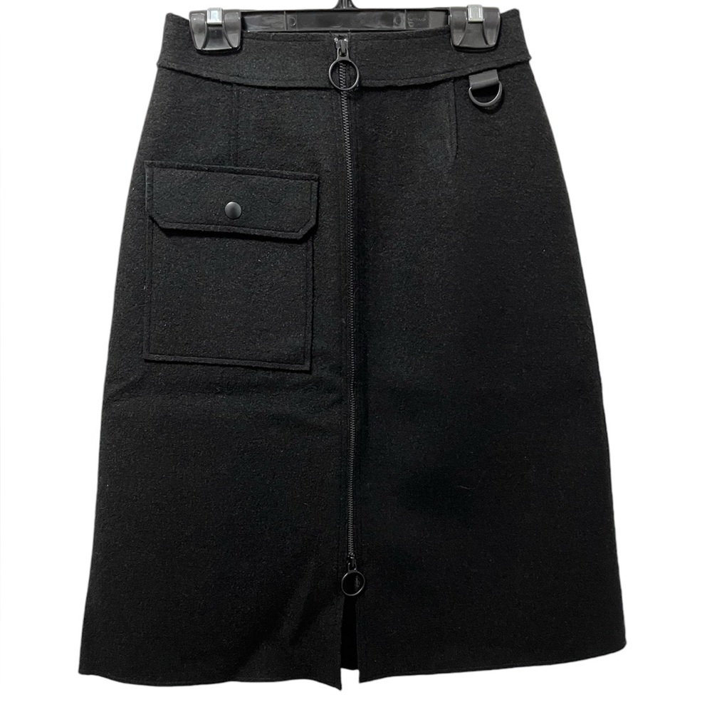FRONT ZIP UTILITY SKIRT BY IZZUE